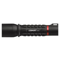Coast XP11R LED Torch Black flashlight with 'Coast' branding on a white background