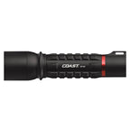Coast XP11R LED Torch Black flashlight with 'Coast' branding on a white background